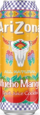 Arizona Tea Mucha Mango, 650 ml